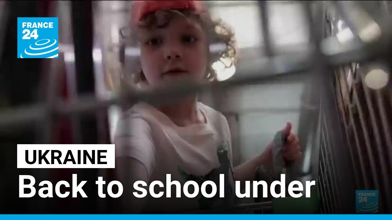Back to school under Russian attacks: 40% of Ukrainian children unable to take normal classes